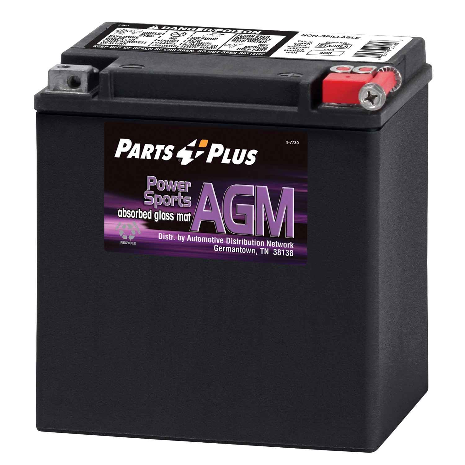 Deka Battery ETX30LA (Batteries) 12 Volt Premium AGM Powersports Battery