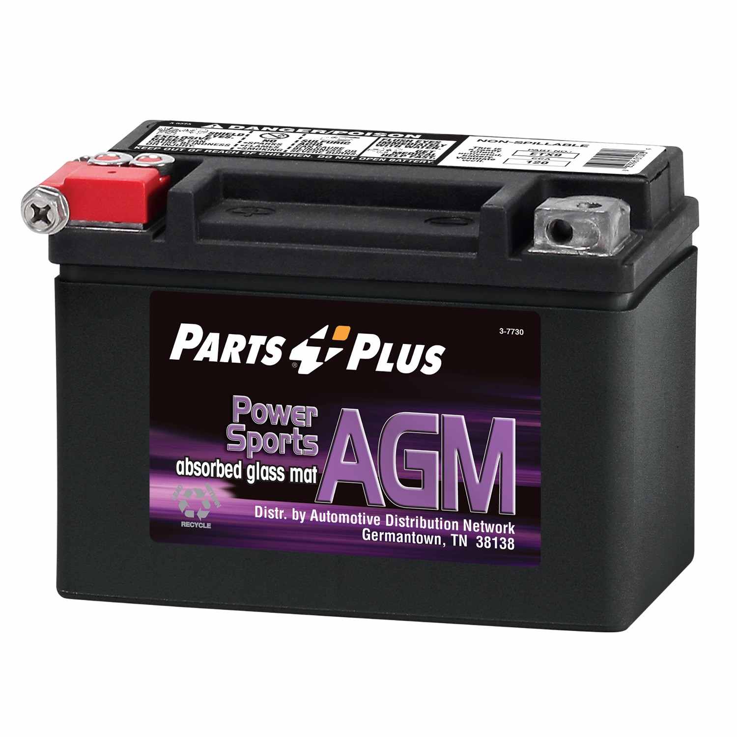 Deka Battery ETX9 (Batteries) 12 Volt Premium AGM Powersports Battery