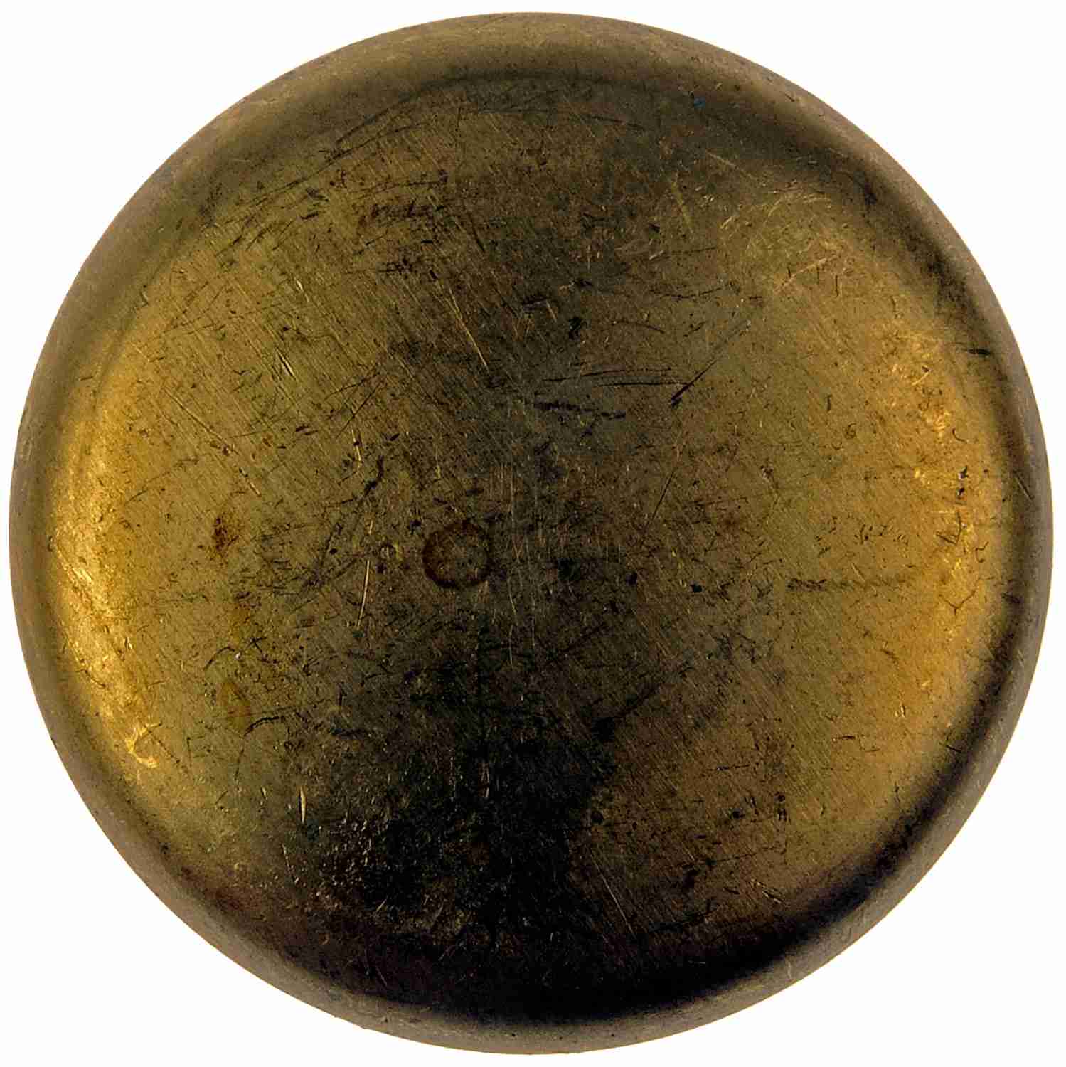 Dorman Brass Cup Expansion Plug 1-1/2 In., Height 0.570