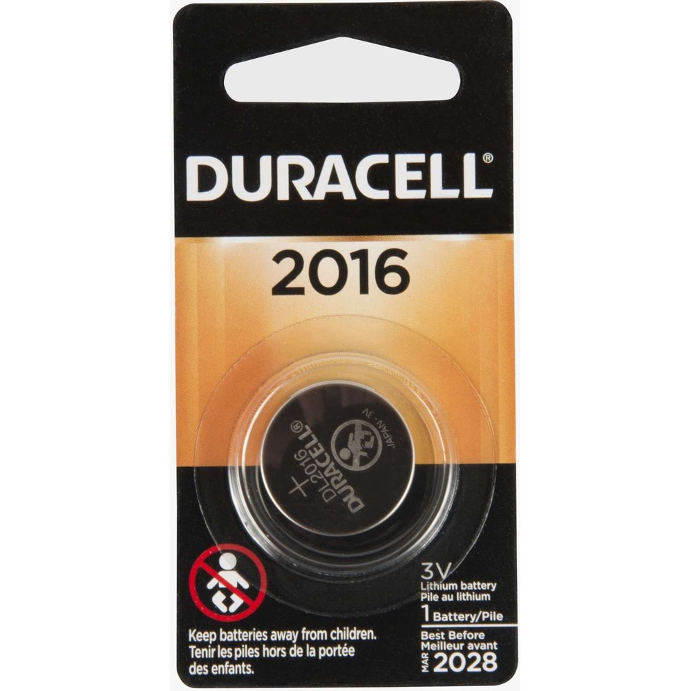 Duracell DL 2016BPK Duracell Specialty 2016 Batteries