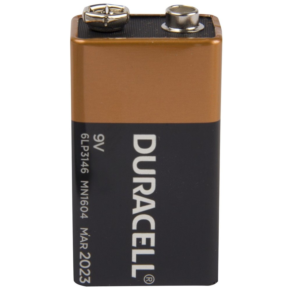 Duracell MN 1604B1Z Duracell Coppertop 9V Batteries
