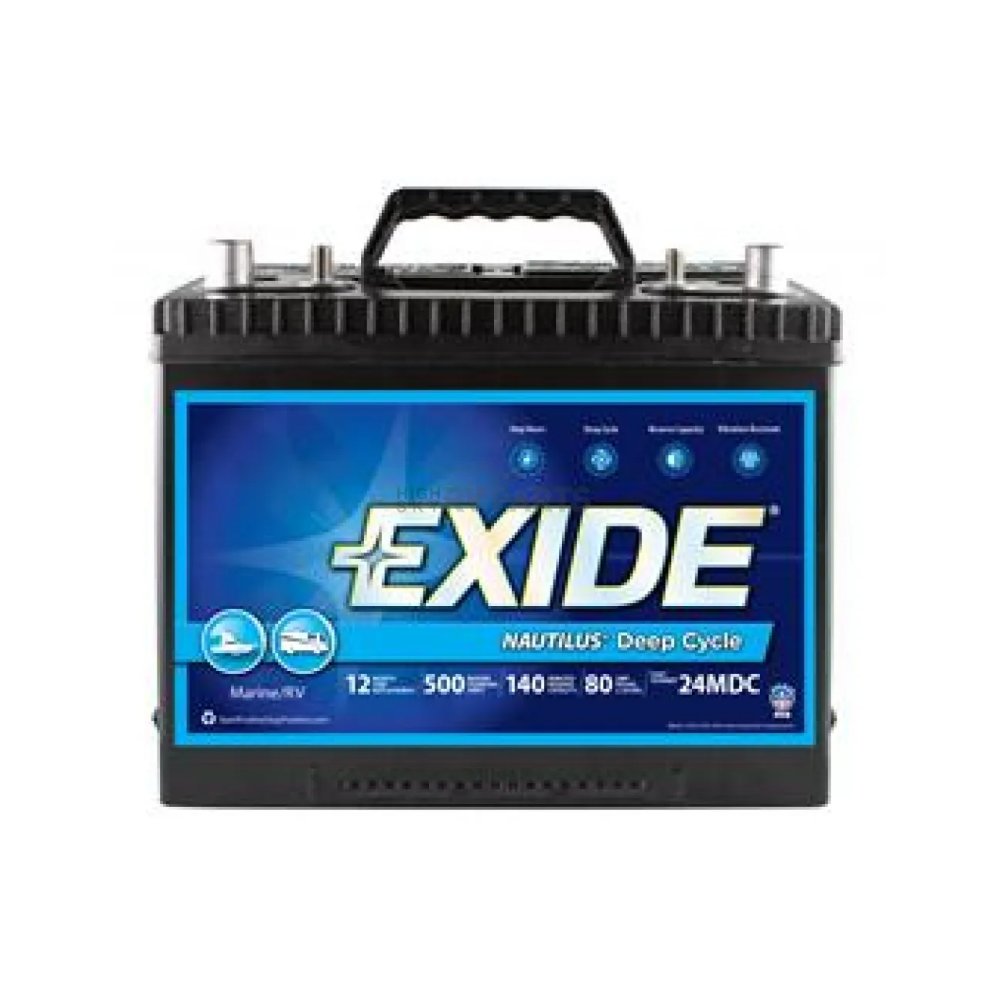 Exide Battery 24MDC (Batteries) Exide Marine &amp; RV Battery