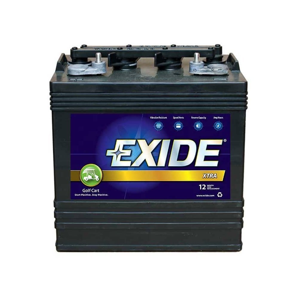 Exide Battery GC-135 (Batteries) Exide Golf Cart Battery