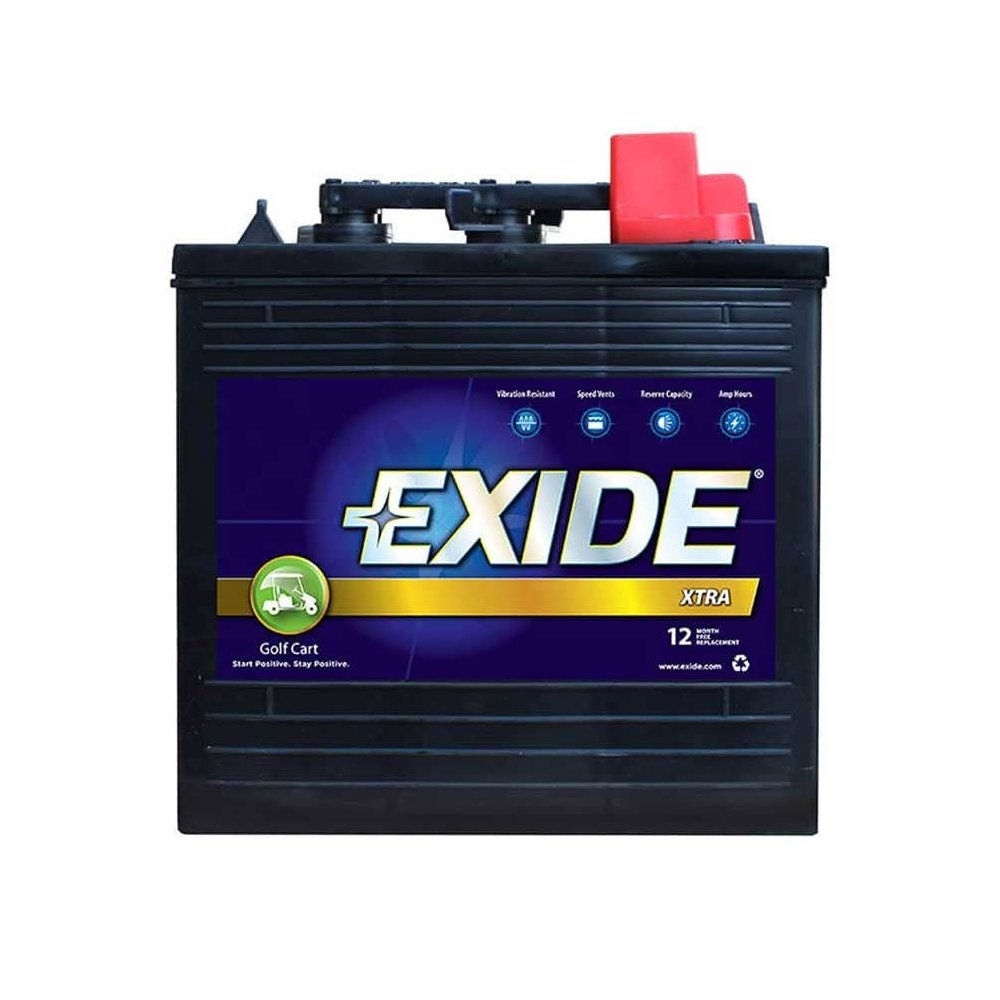Exide Battery GC-145 (Batteries) Exide Golf Cart Battery