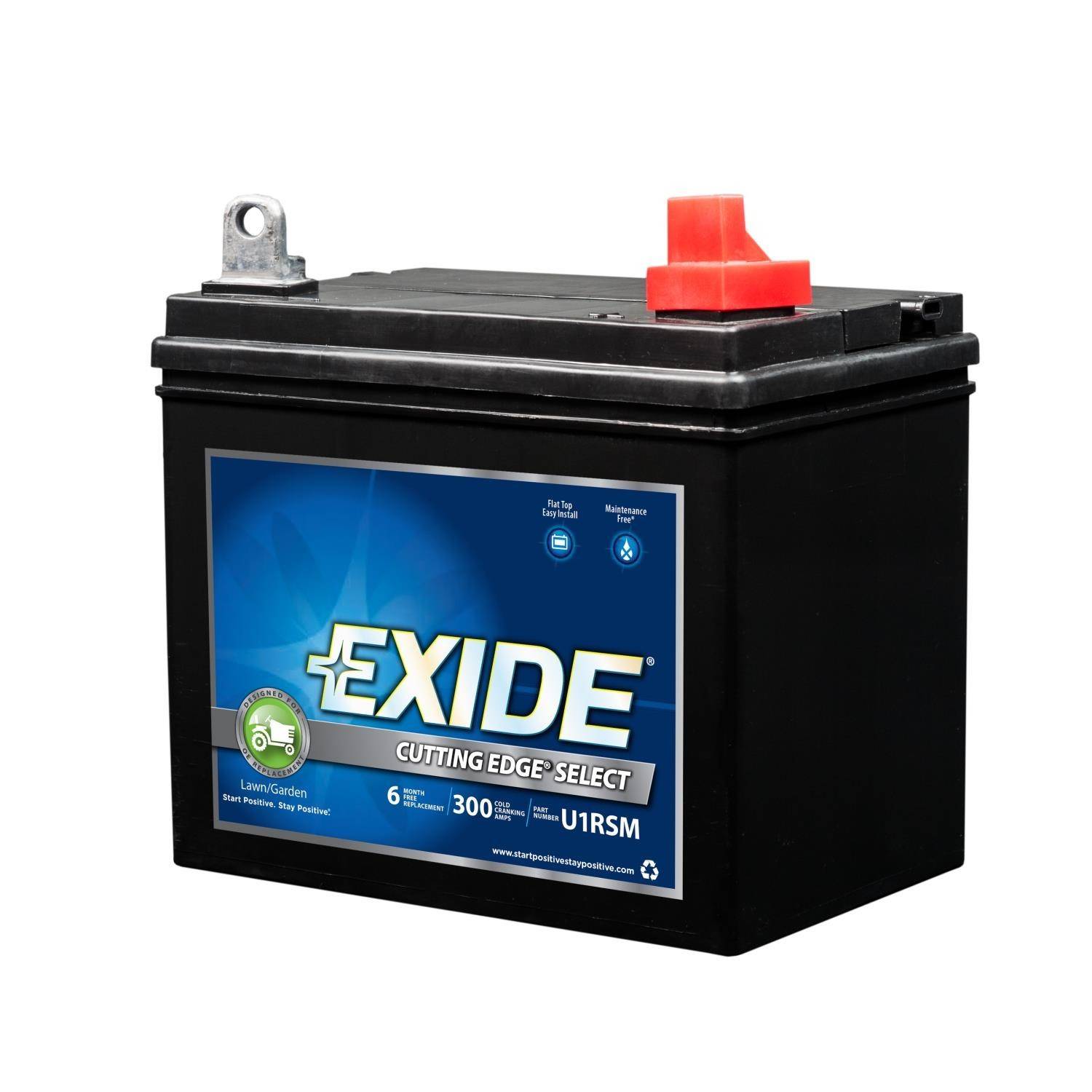 Exide Battery U 1RSM (Batteries) Exide Lawn &amp; Garden Battery