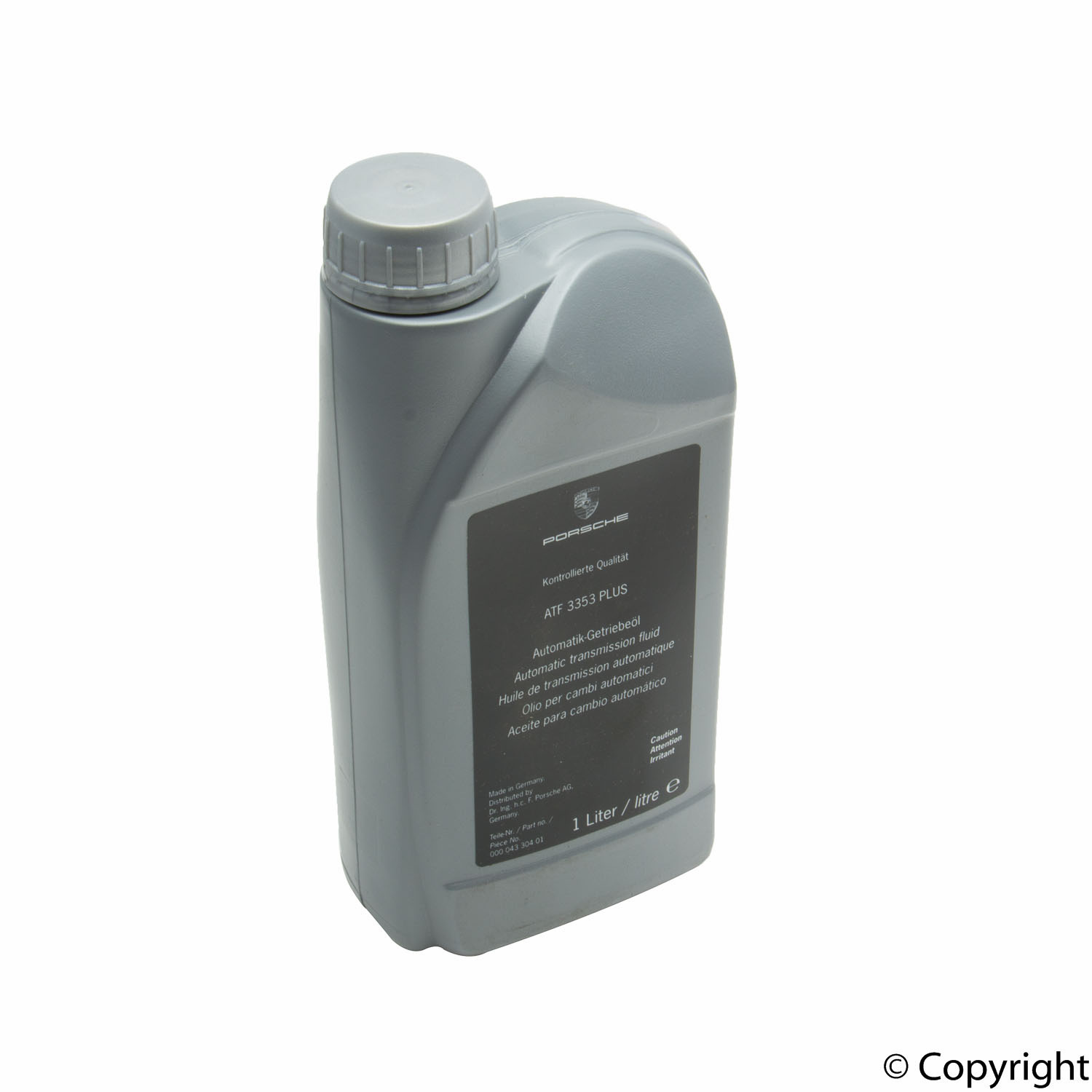 Genuine 00004330401 (Auto Trans Fluid) REPLACED BY 00004330543. Porsche 3353 Plus 1 Liter