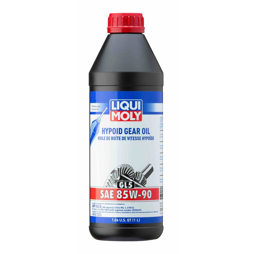 Liqui Moly 20010 Hypoid Gear Oil (GL5) SAE 85W-90