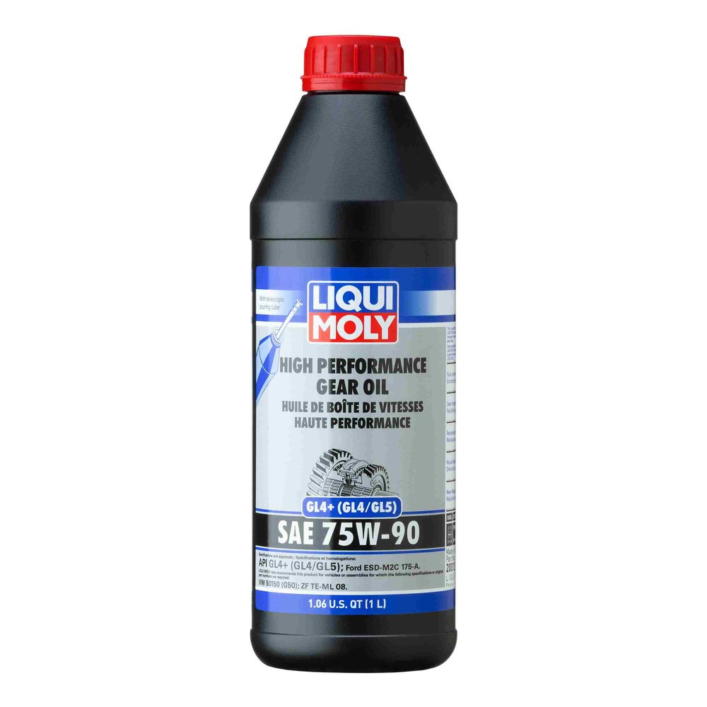 Liqui Moly 20012 High Performance Gear Oil (GL4+) SAE 75W-90