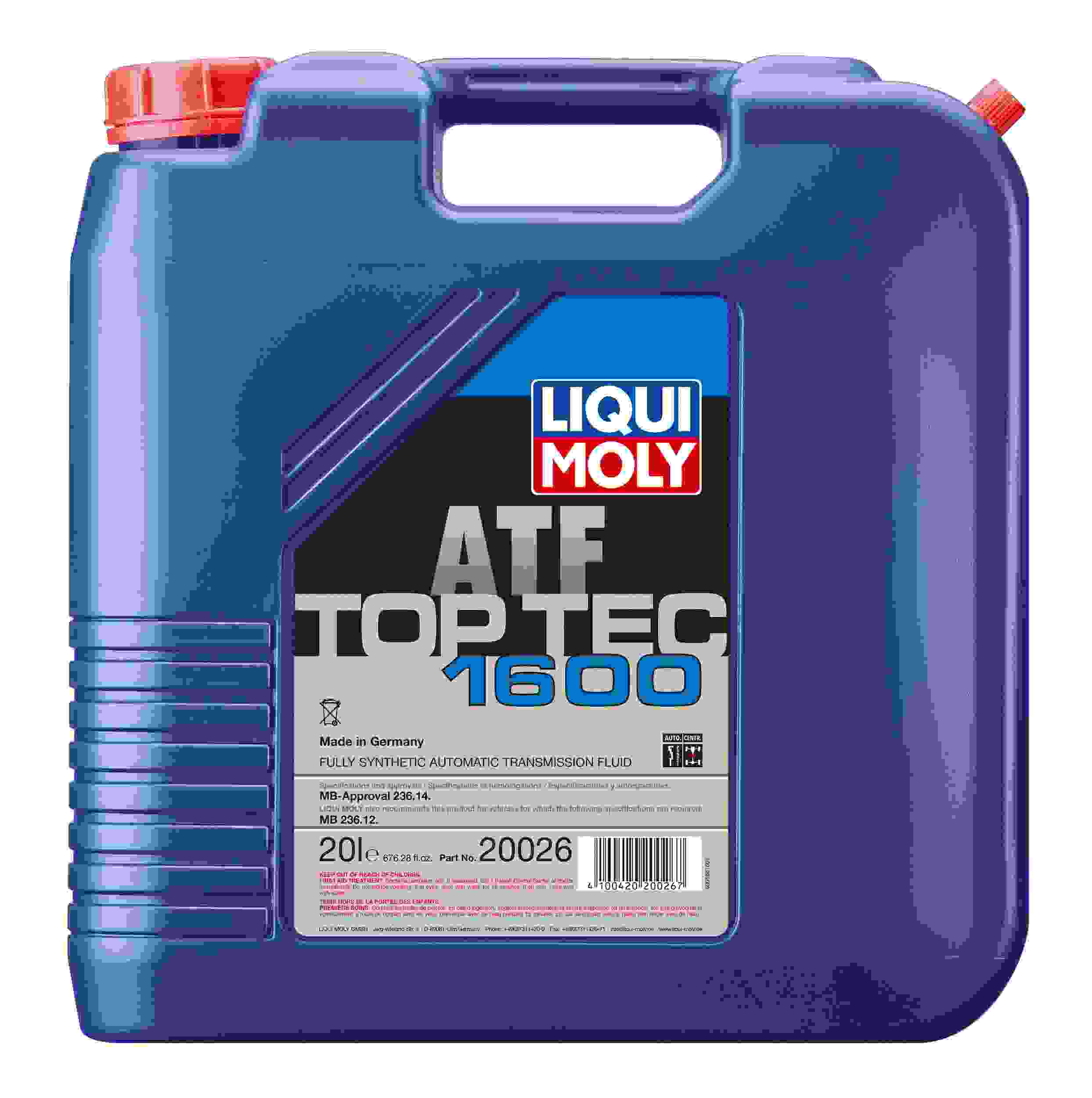 Liqui Moly 20026 (Auto Trans Fluid) Top Tec ATF 1600