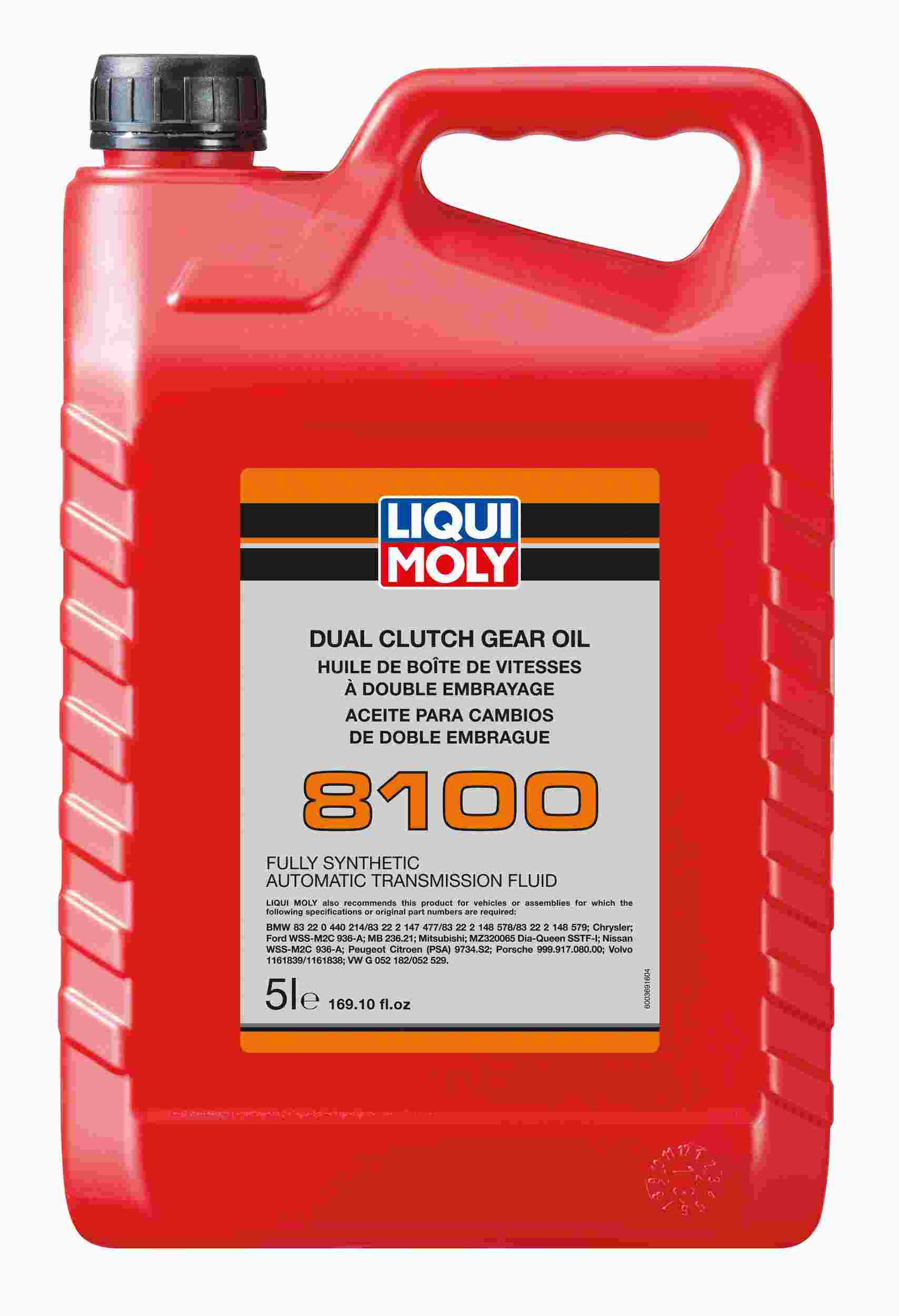 Liqui Moly 20116 (Auto Trans Fluid) Dual Clutch Gear Oil 8100