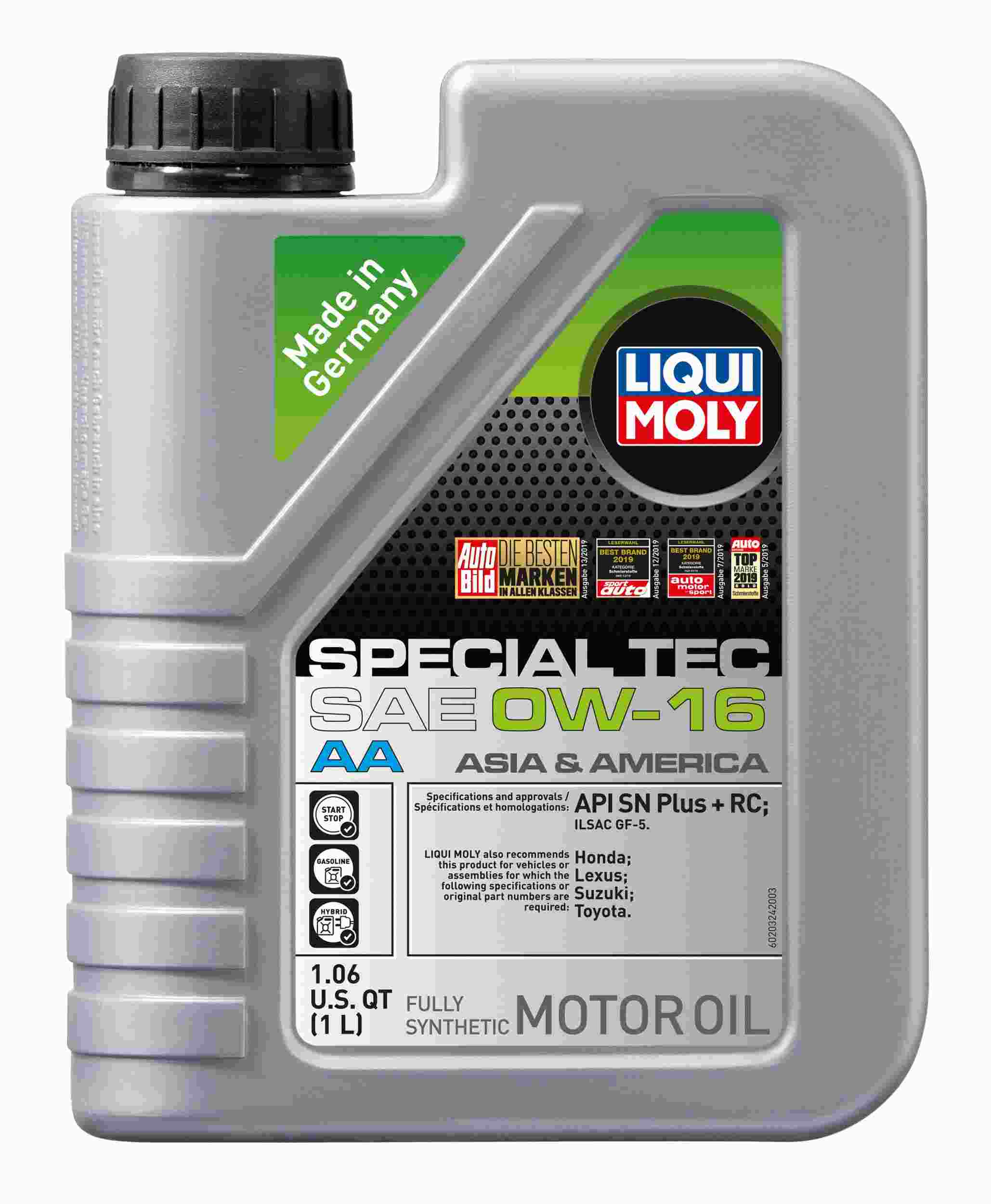 Liqui Moly 20324 (Engine Oils) Special Tec AA SAE 0W-16