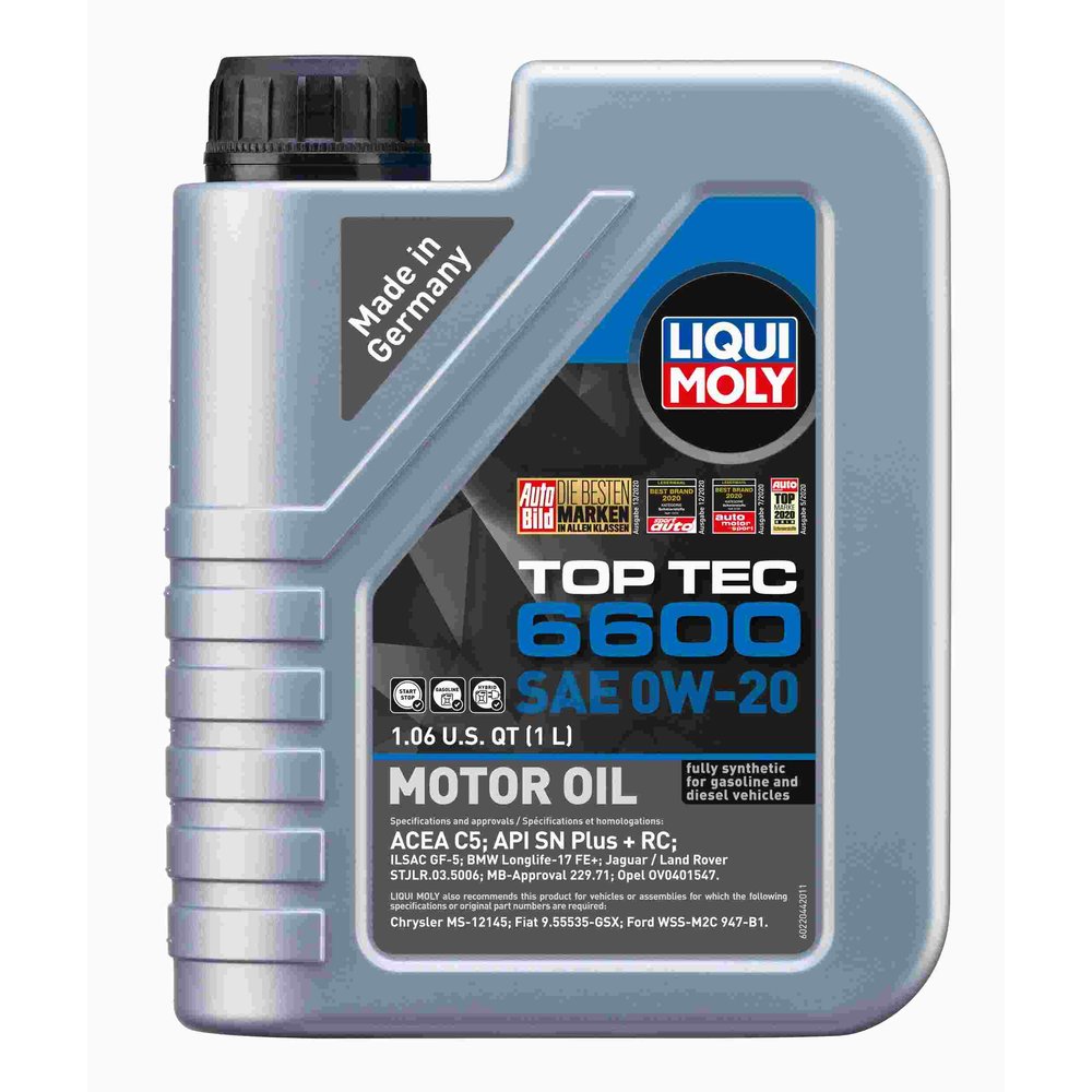 Liqui Moly 22044 Top Tec 6600 SAE 0W-20