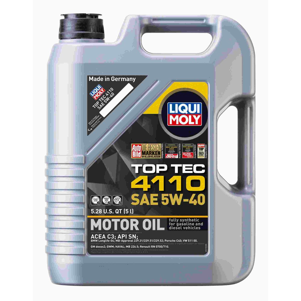 Liqui Moly 22122 Top Tec 4110 Sae 5w40 5 Liter