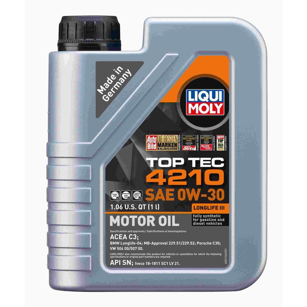Liqui Moly 22156 Lm Top Tech 4210 0w30 6/1l