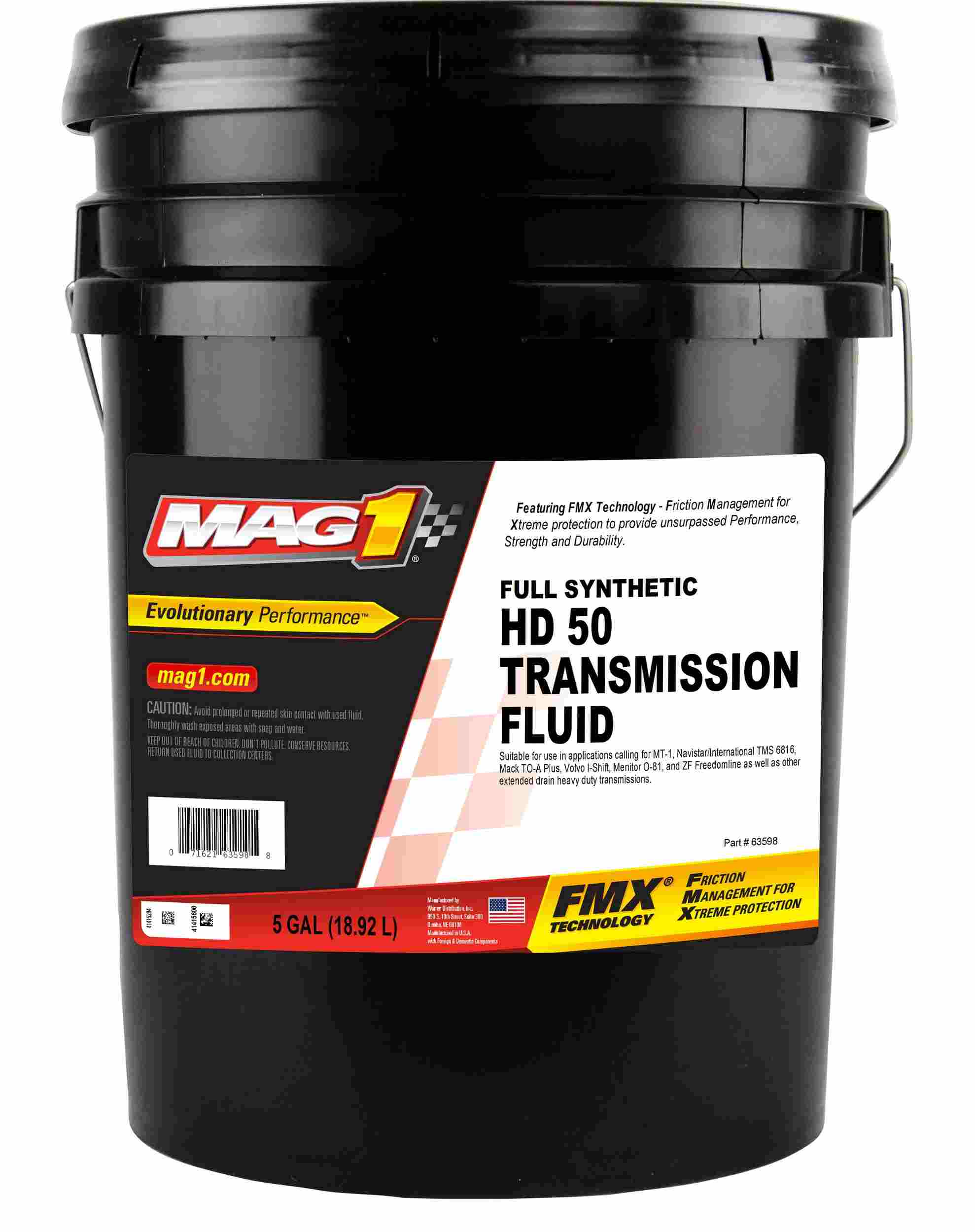 MAG 1 MAG63598 (Auto Trans Fluid) Mag 1 Full Synthetic Hd 50 Trans Fluid