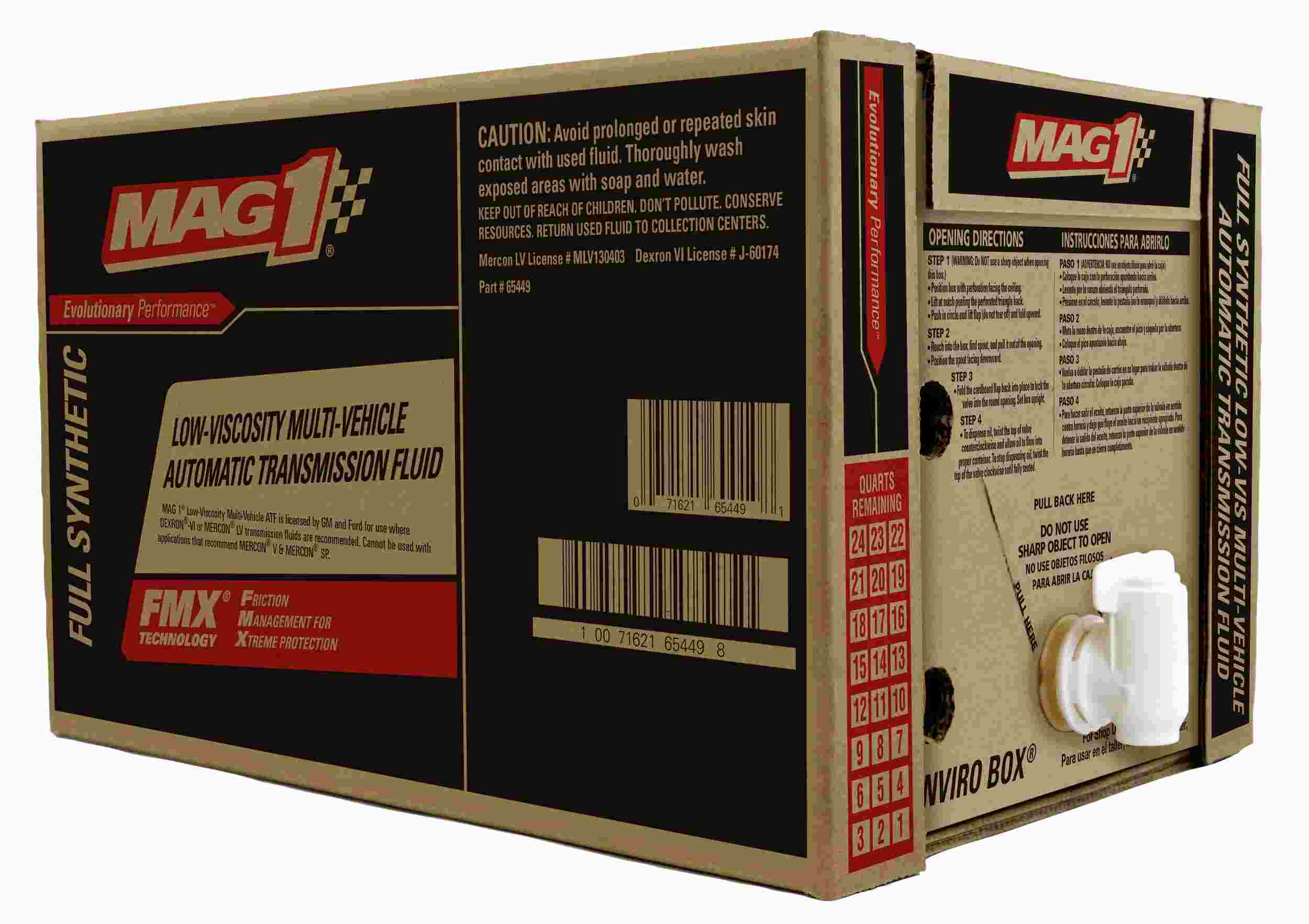 MAG 1 MAG65449 (Auto Trans Fluid) Mag 1 Low Viscosity Multi-Vehicl Trans