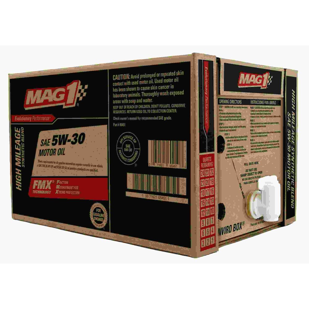 MAG 1 MAG65451 Mag 1 High Mileage Synthetic Blend 5w-30