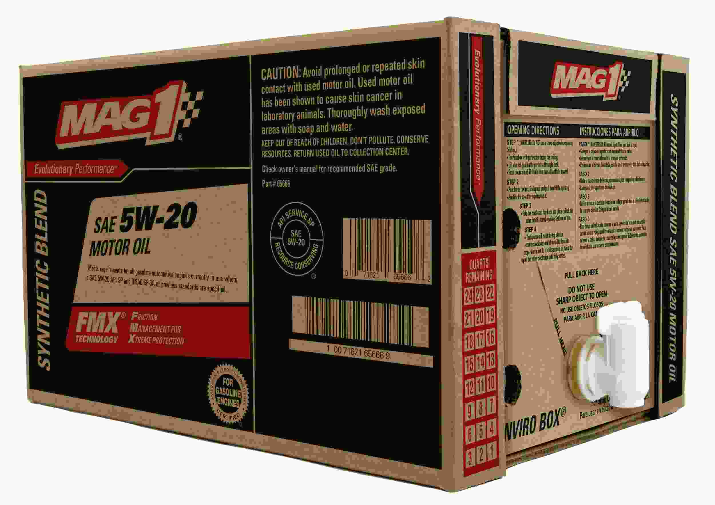 MAG 1 MAG65666 (Engine Oils) Mag 1 Synthetic Blend 5w-20 Motor Oil