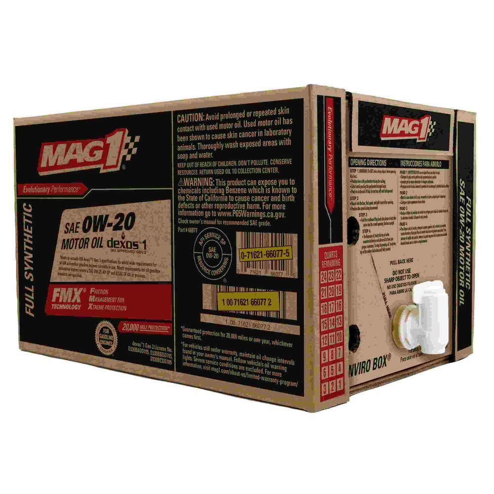 MAG 1 MAG66077 Mag 1 Full Synthetic 0w-20 Motor Oil
