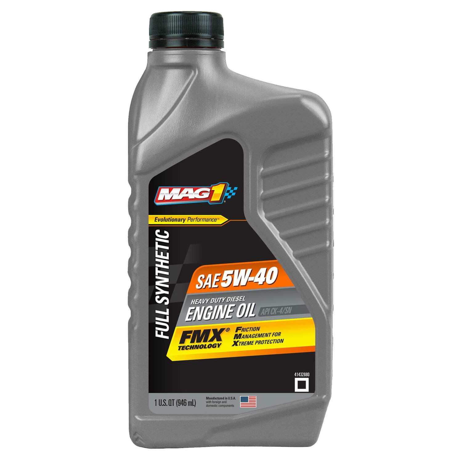 MAG 1 MAG70203 (Engine Oils) Mag1 Full Sy 5w40 Ck4 Hd Dsl 6g