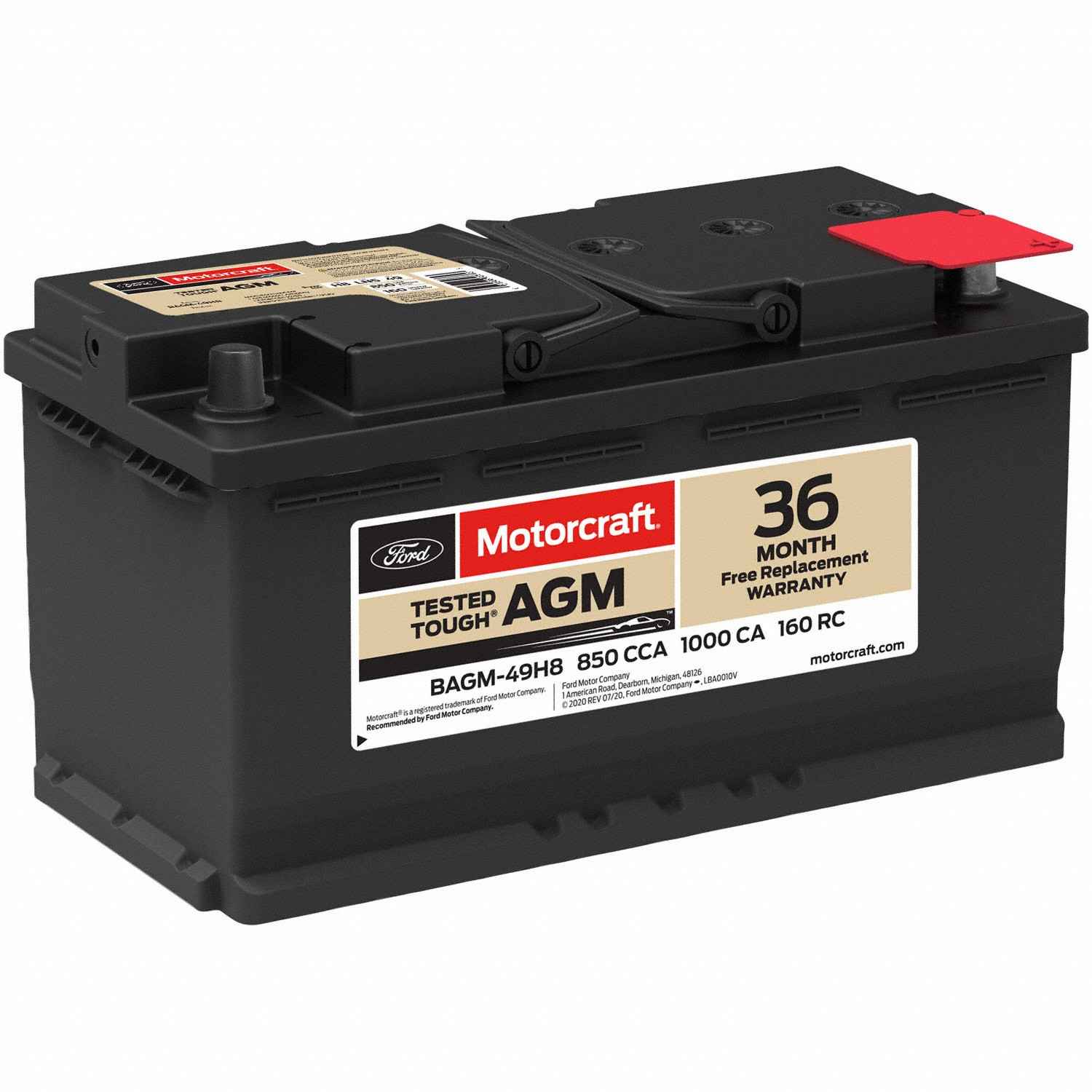 Motorcraft BAGM-49H8 (Batteries) BATTERY