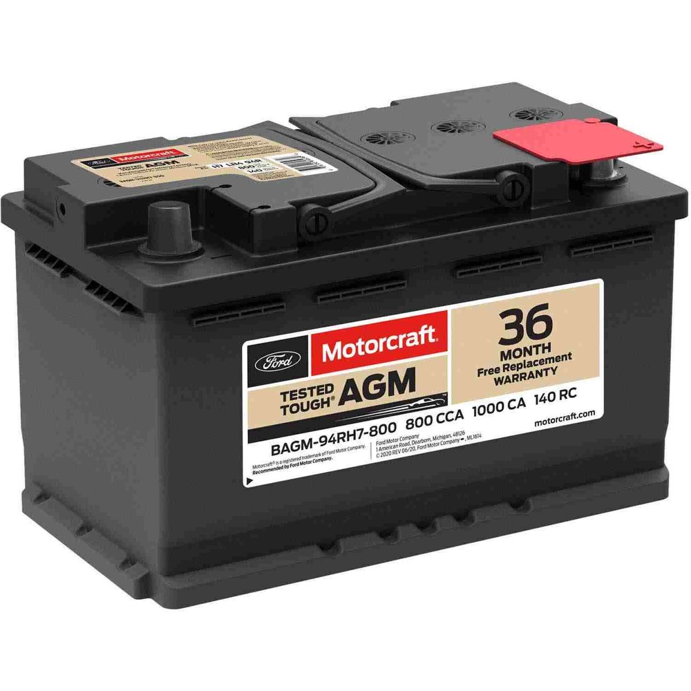 Motorcraft BAGM-94RH7-800 BATTERY