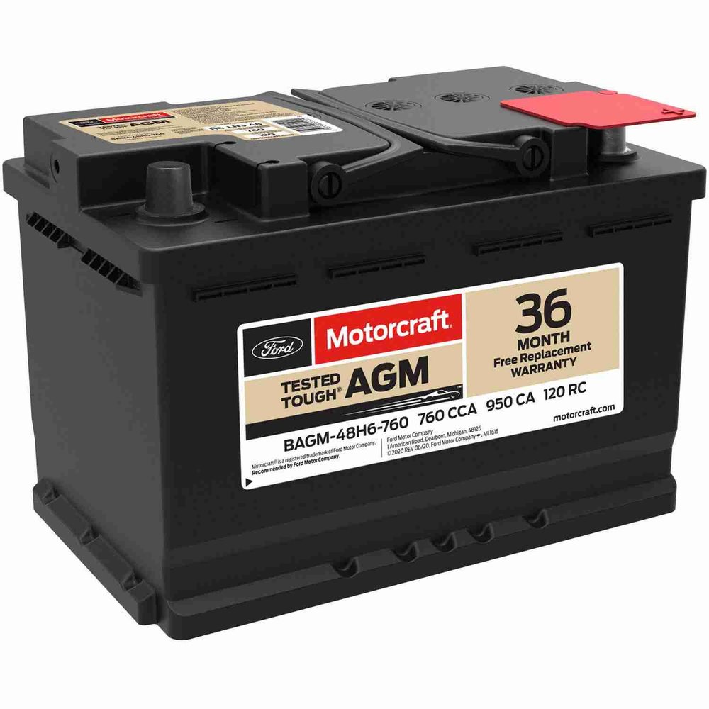 Motorcraft BAGM48H6760 BATTERY