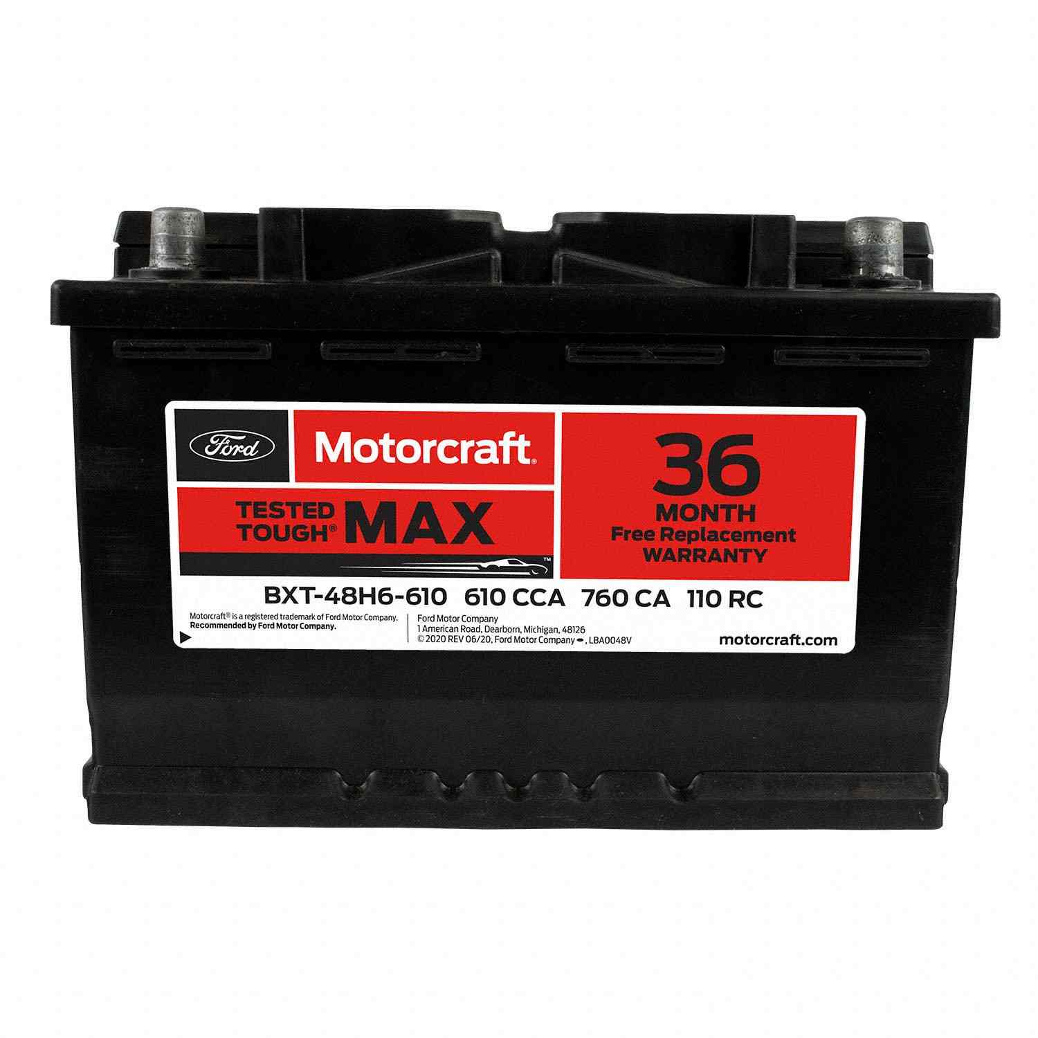 Motorcraft BXT-48H6-610 (Batteries) BATTERY
