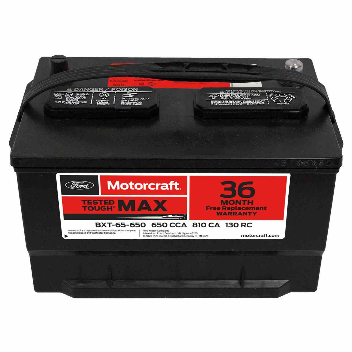 Motorcraft BXT-65-650 (Batteries) BATTERY
