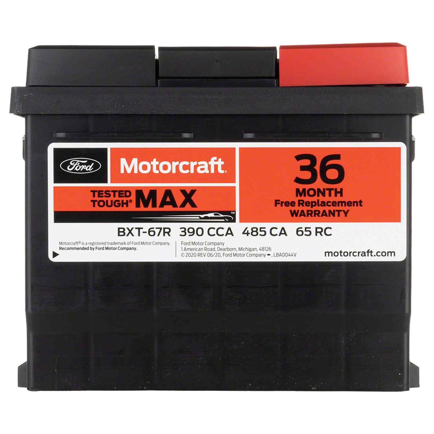 Motorcraft BXT-67R (Batteries) BATTERY