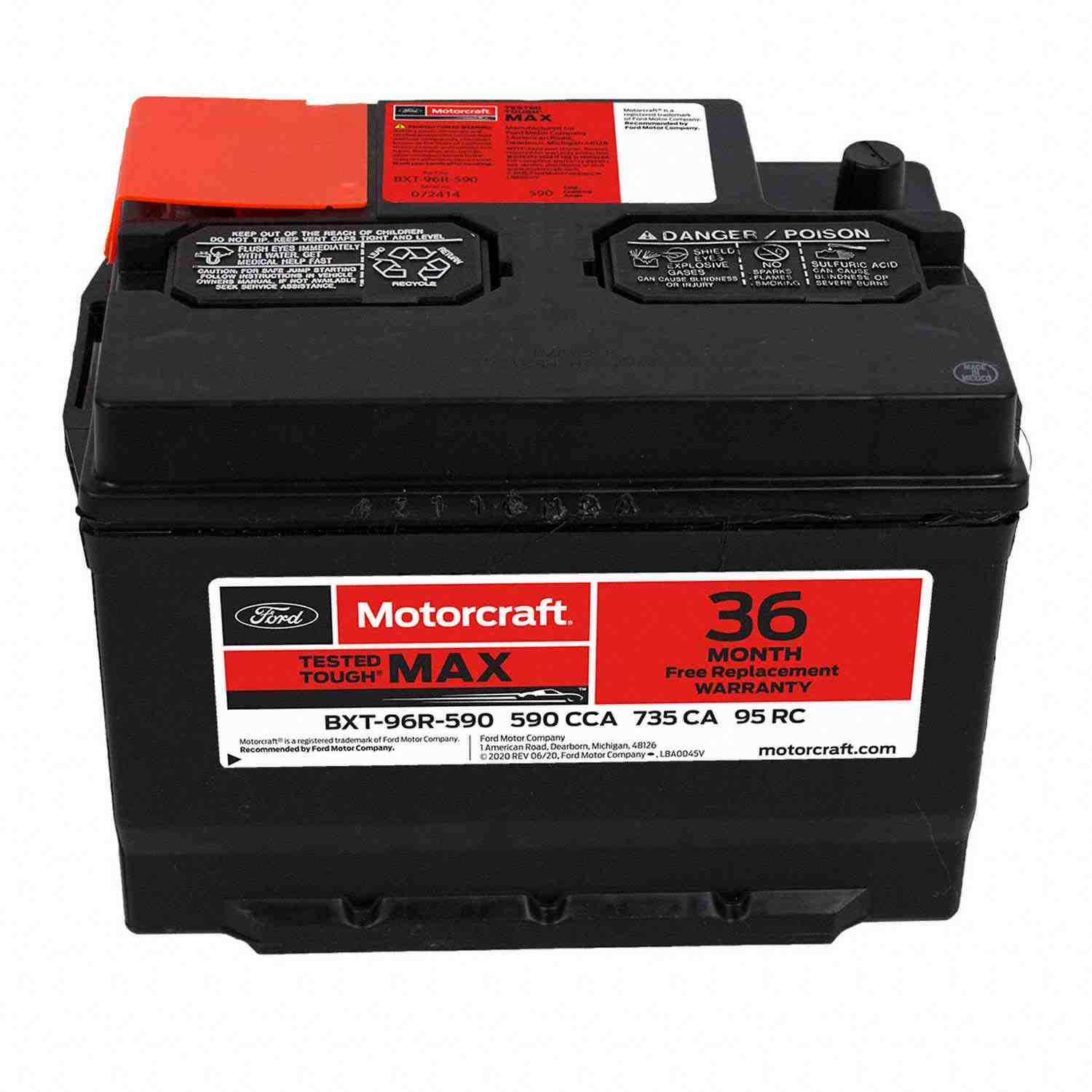 Motorcraft BXT-96R-590 (Batteries) BATTERY