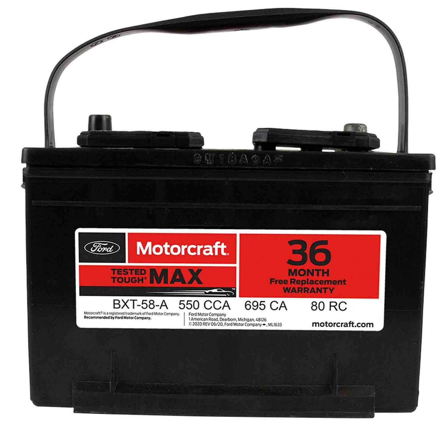 Motorcraft BXT58A (Batteries) BATTERY