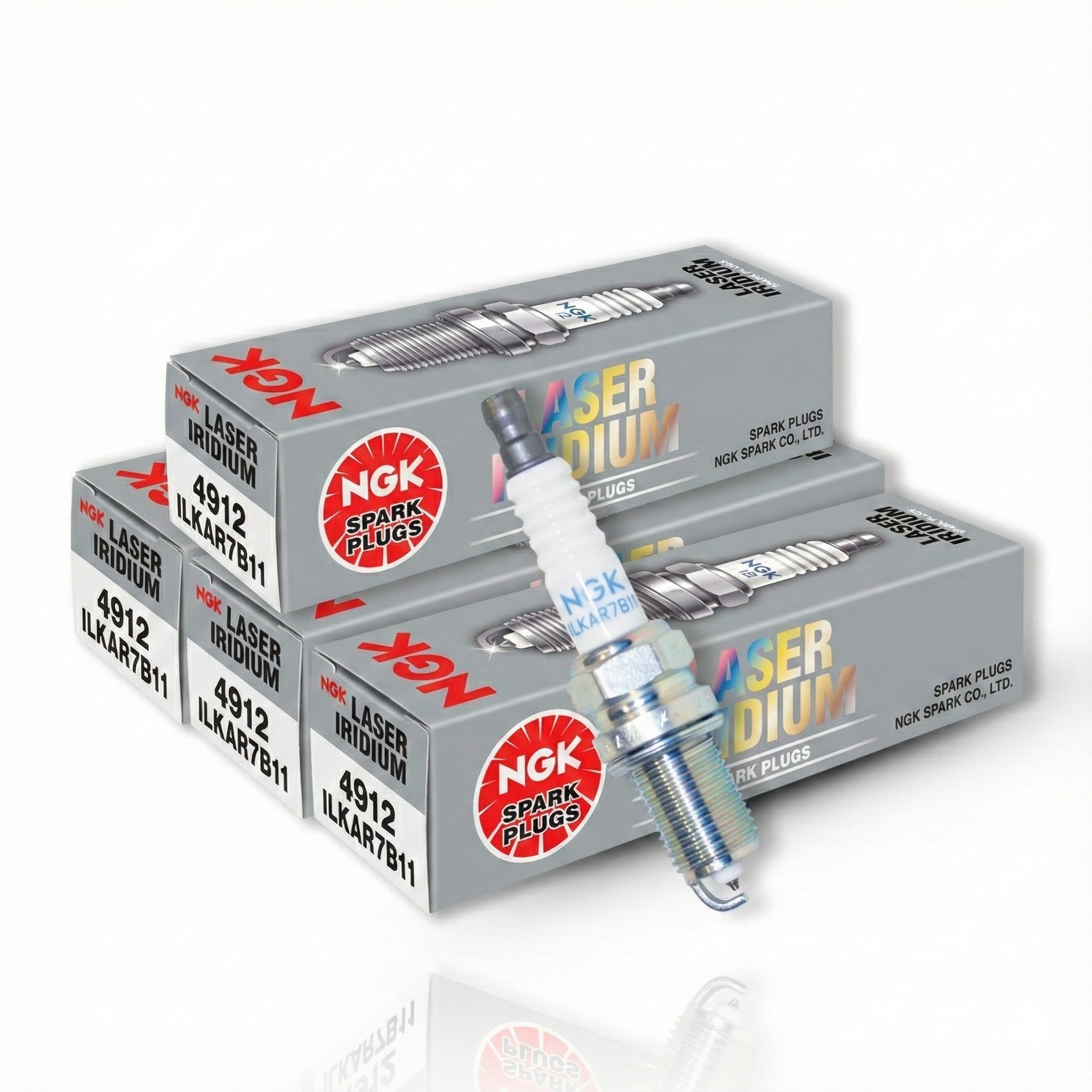 NGK 4912 Laser Iridium Spark Plug (ILKAR7B11)