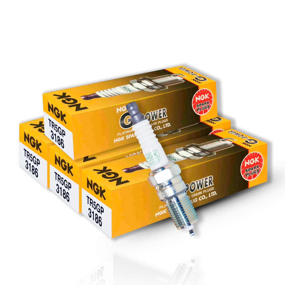 NGK TR5GP G-Power Platinum Spark Plugs (3186) – Set of 4