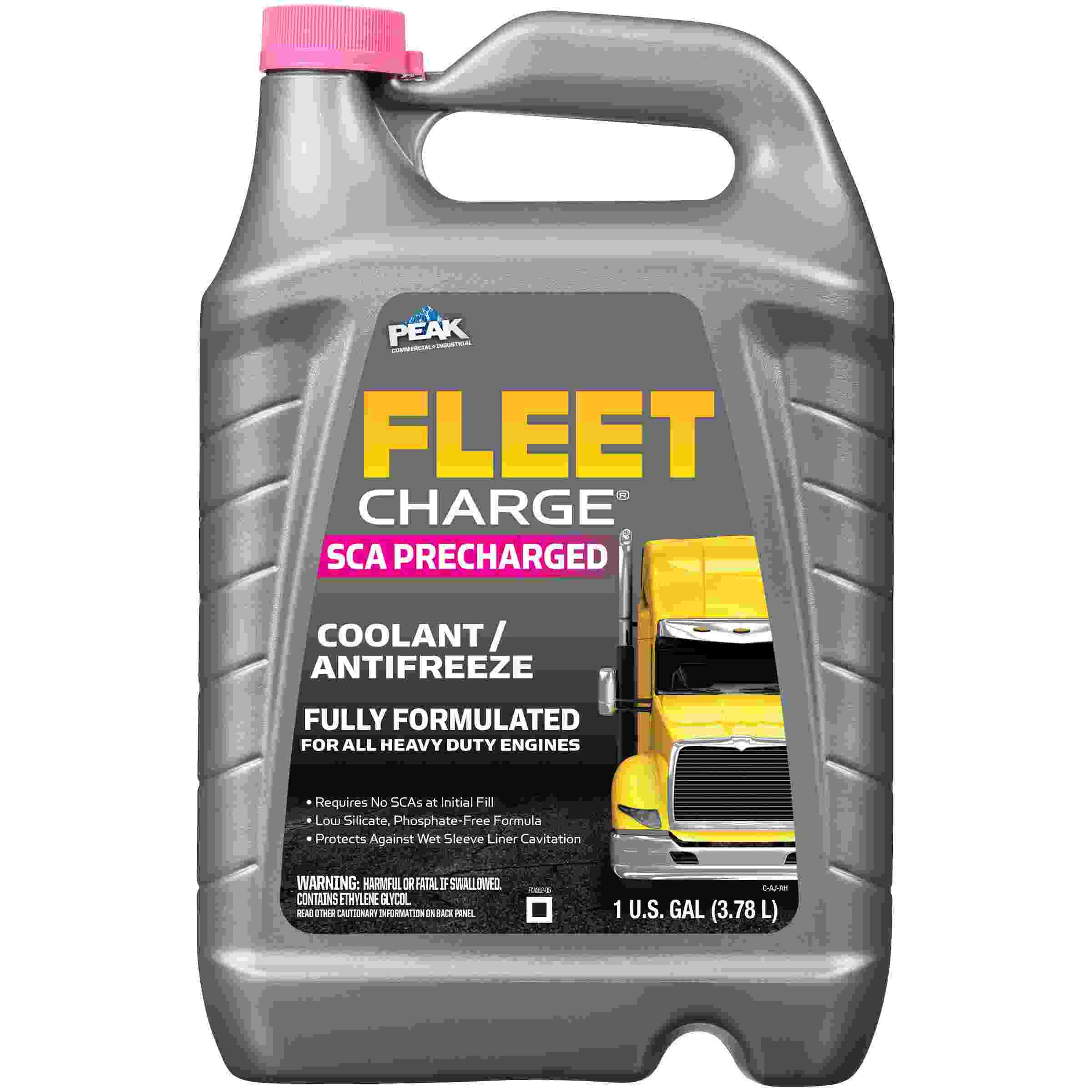 Peak Products FCA0B3 (Coolant / Antifreeze) Fleet Charge Antifreeze