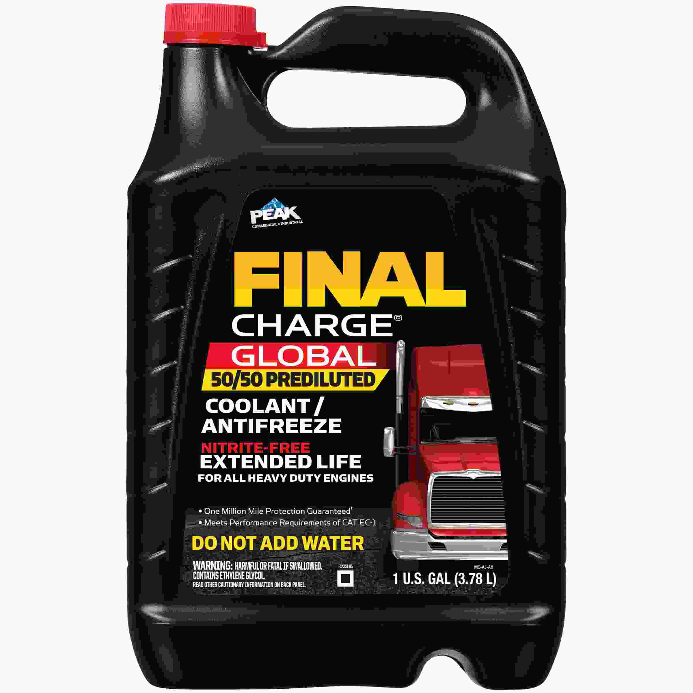 Peak Products FXAB53 (Coolant / Antifreeze) Coolant/Antifreeze 50/50: 6/1 Bottles