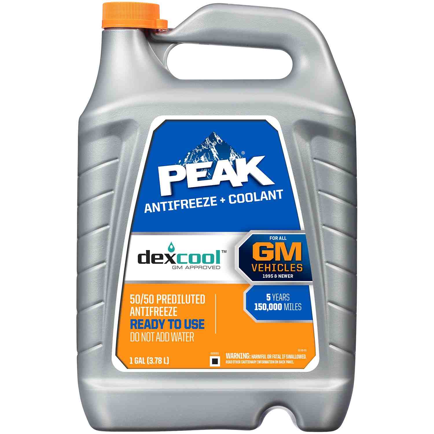 Peak Products PDCB53 (Coolant / Antifreeze) Peak Dex Cool A/Freeze 50/50 6/1 Gal
