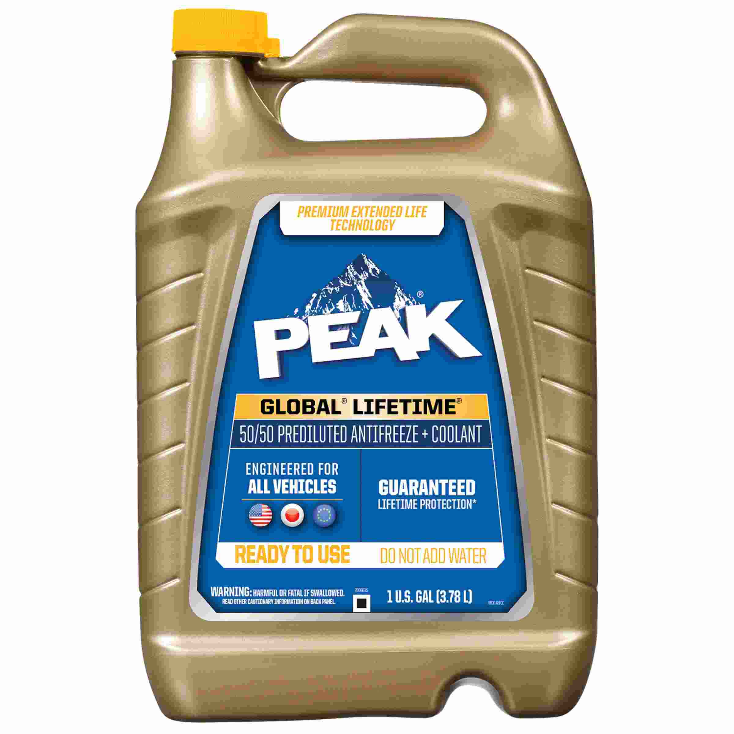 Peak Products PXAB53 (Coolant / Antifreeze) Red Cap