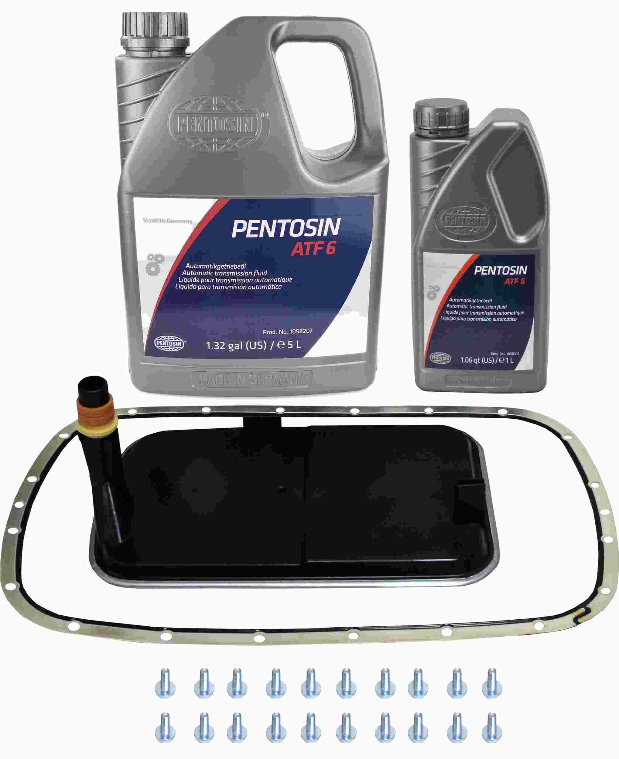 Pentosin 1058207-KIT-3 (Auto Trans Fluid) Transmission Fluid Service Kit