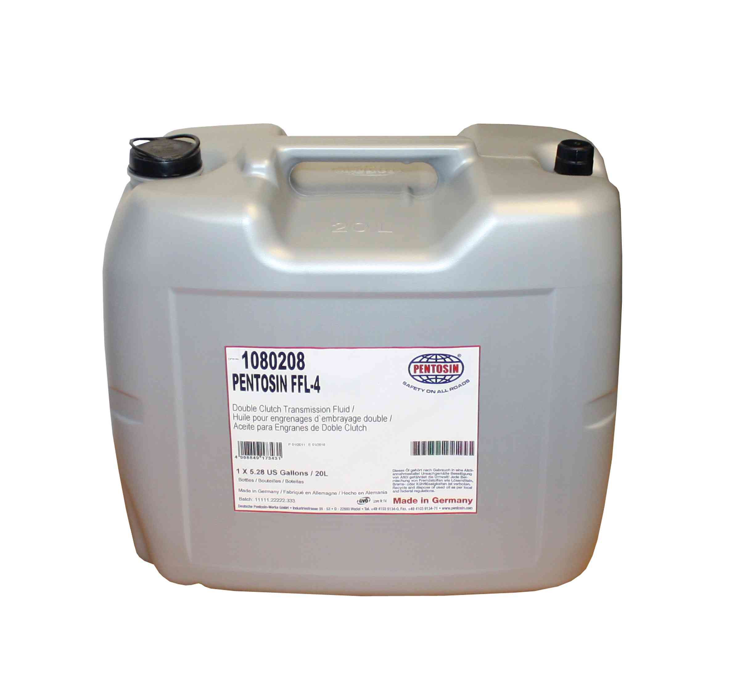 Pentosin 1080208 (Dual Clutch Trans Fluid) Pentosin FFL4 Double Clutch Transmission Fluid