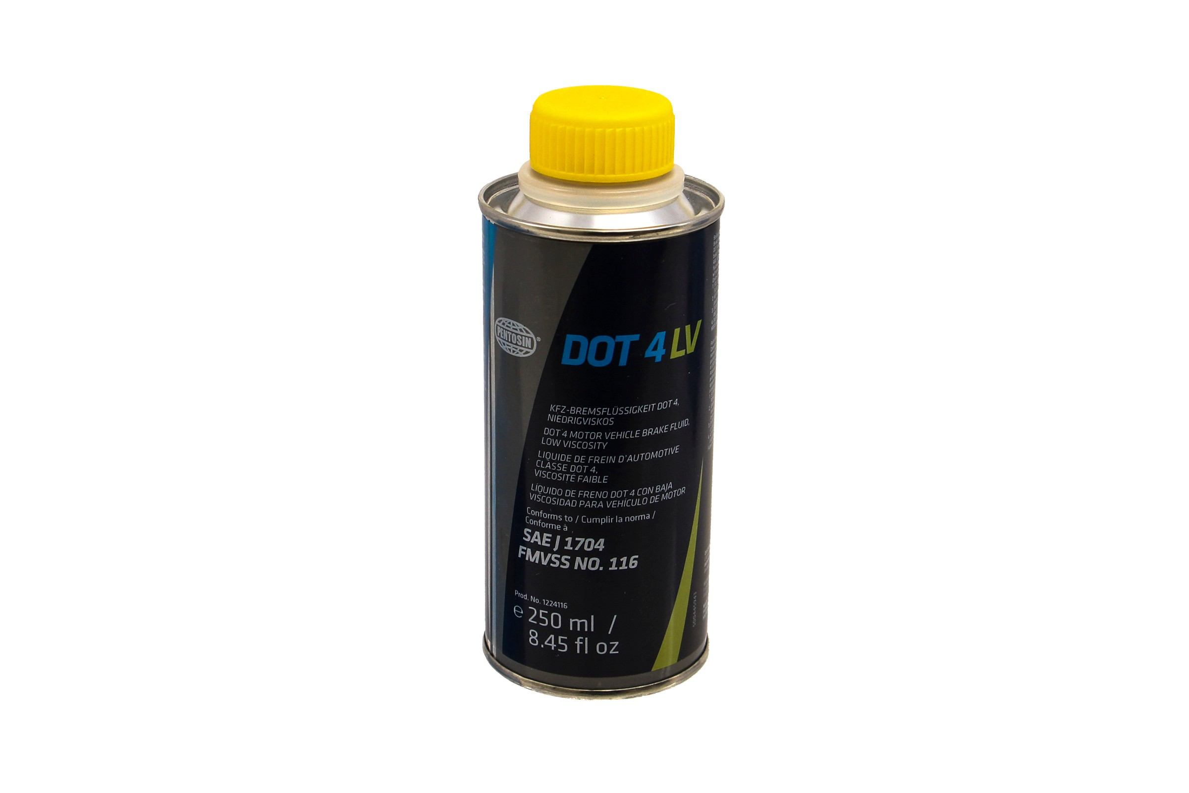 Pentosin 1224112 (Brake Fluid) Pentosin DOT 4 LV for vehicles requiring low viscosity brake fluid.