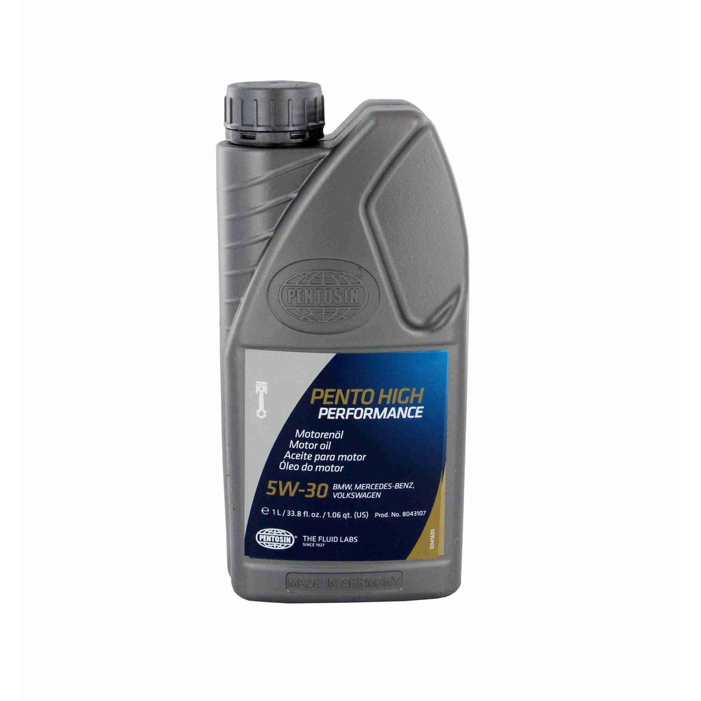 Pentosin 8043107 Pentosin HP 5W-30 Synthetic Motor Oil meets service class API SL/CL