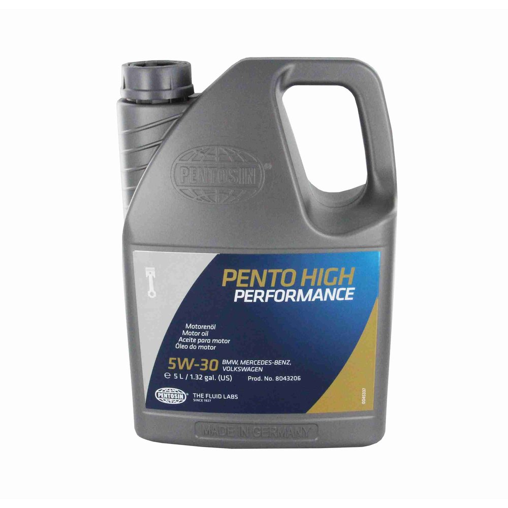 Pentosin 8043206 Pentosin HP 5W-30 Synthetic Motor Oil meets service class API SL,CL