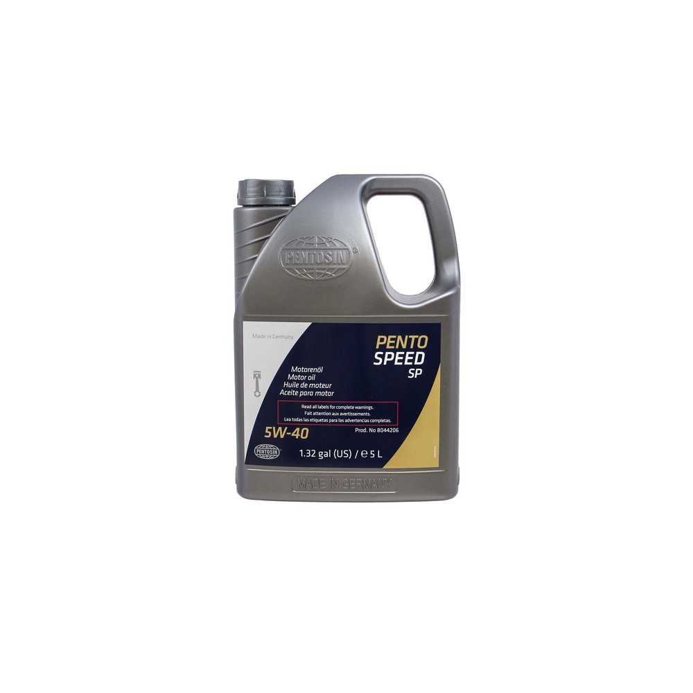 Pentosin 8044206 Pentospeed 5W-40 Motor Oil Meets Service Class ACEA A3/B4, API SN/SM/CF