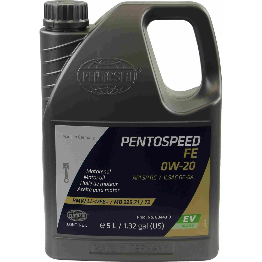 Pentosin 8044319 Pentospeed 0W-20 Synthetic Motor Oil