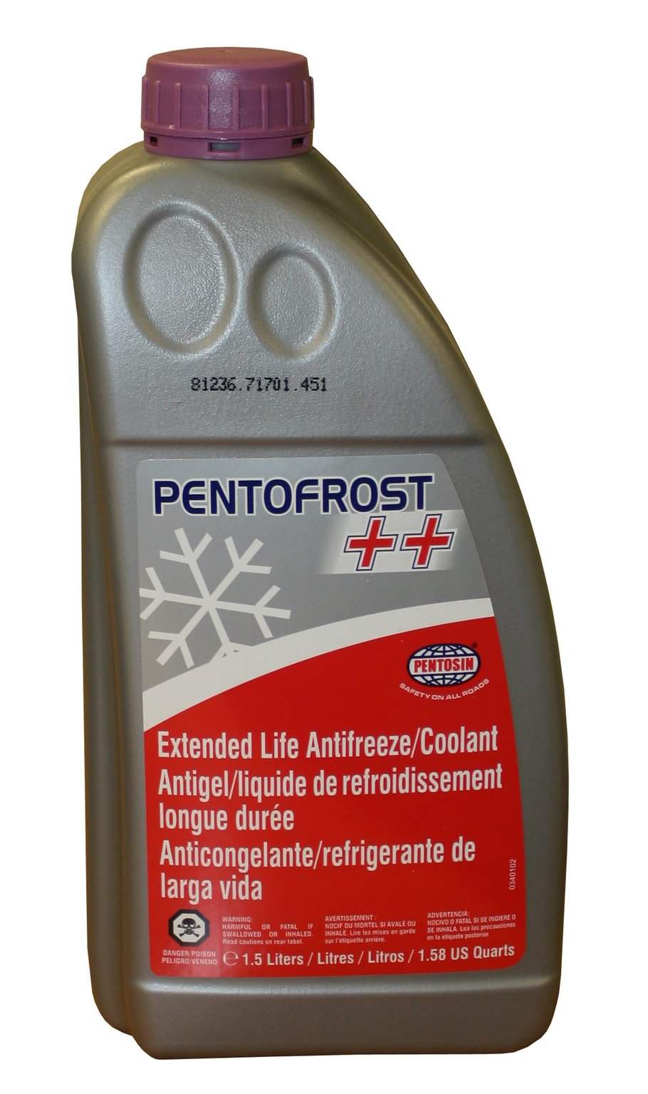 Pentosin 8112106 (Coolant / Antifreeze) REPLACED BY 8113106. Crp-Coolant/Anti-Freeze