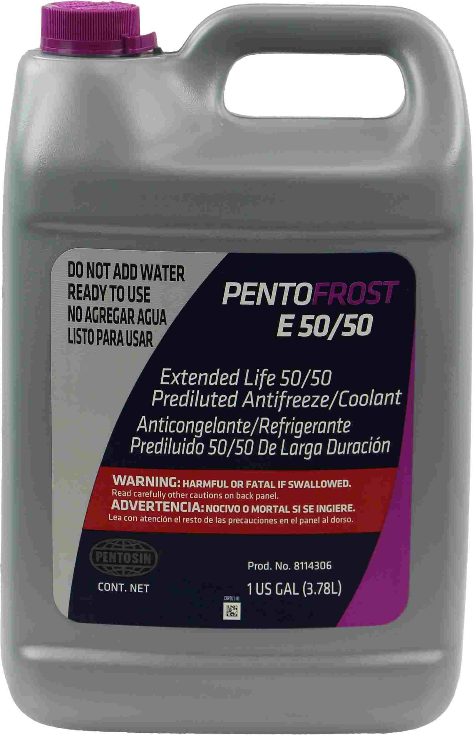 Pentosin 8114306 (Coolant / Antifreeze) Pentofrost E Antifreeze with silicates is nitrite, amine & phosphate free.