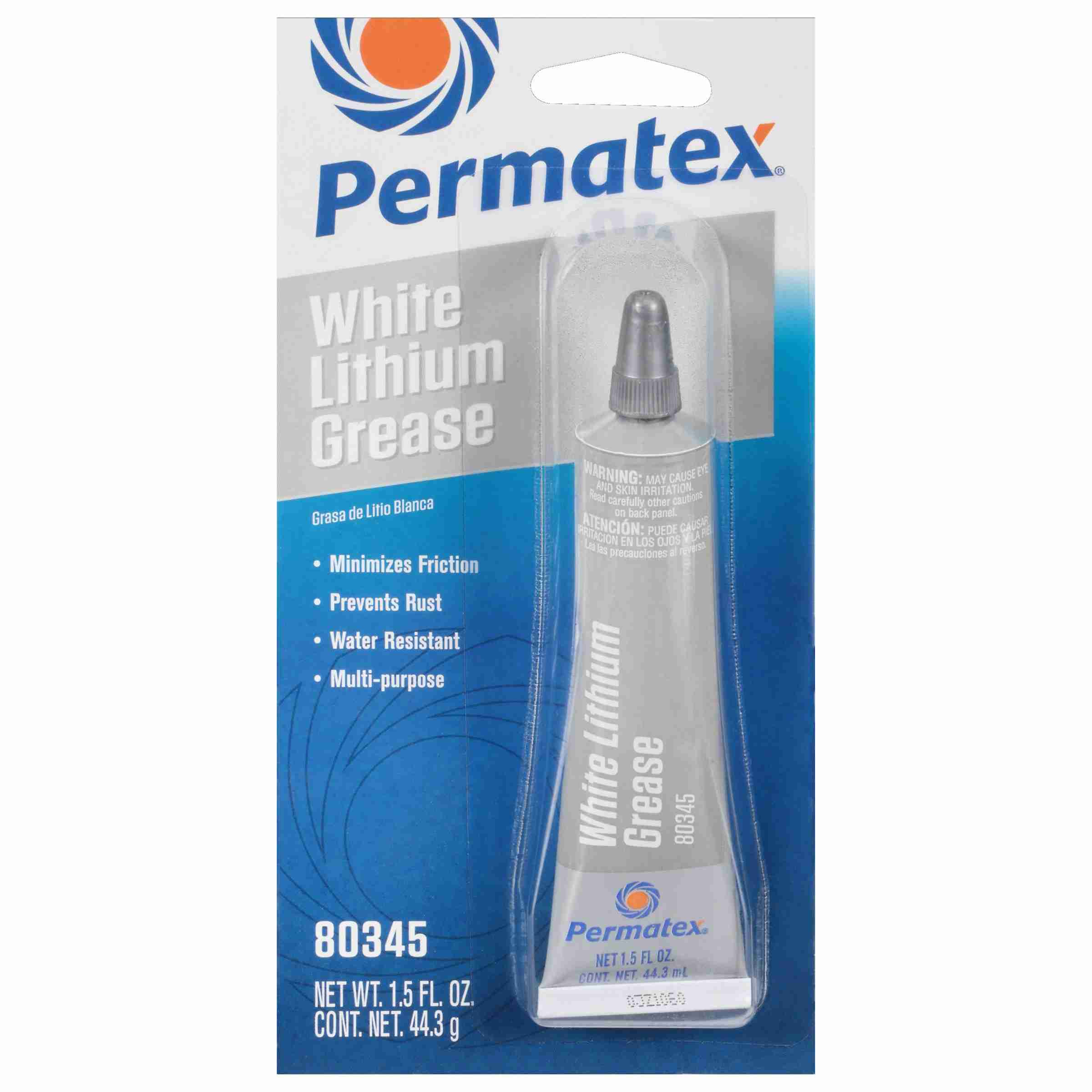 Permatex 80345 (Lithium Grease) Permatex White Lube 1.5 Oz