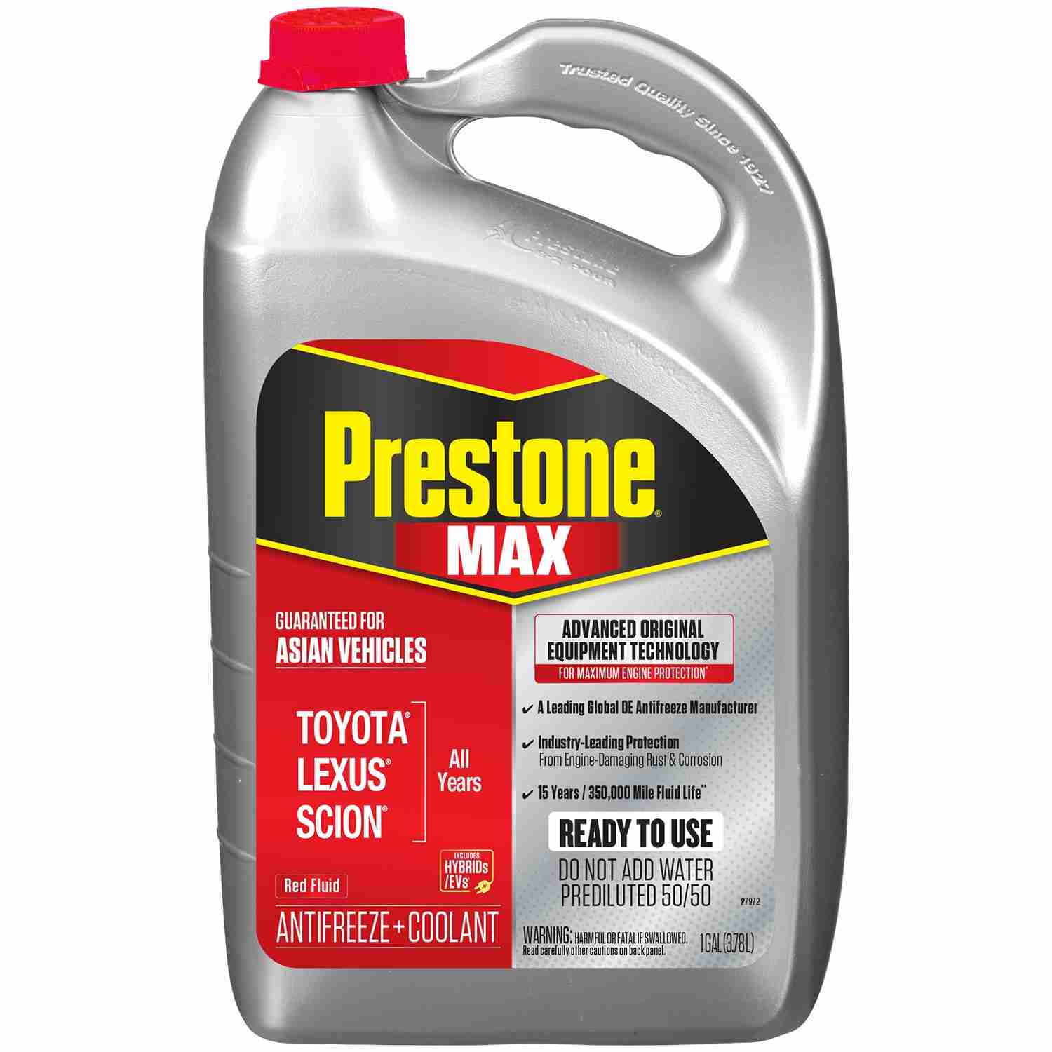 Prestone AF6210 (Coolant / Antifreeze) Asian Red Premix