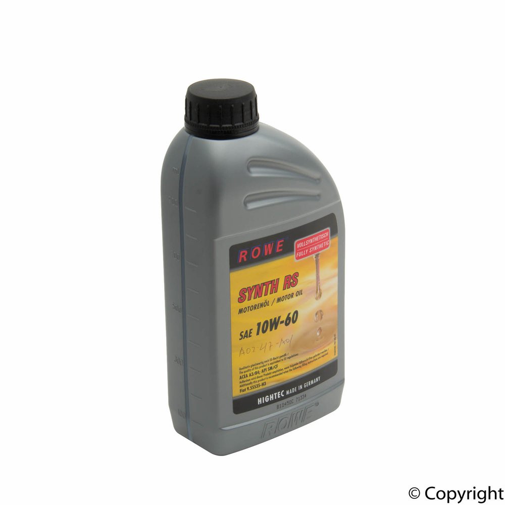 Rowe 20070 173 03 Rowe Synth Rs 10w60 1 Liter